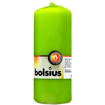 BOLSIUS svíčka klasická světle zelená 150 × 58 mm (8717847021786)