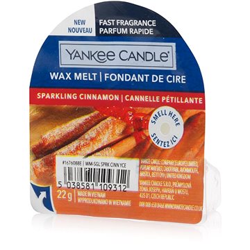 Yankee Candle Sparkling Cinnamon 22 g (5038581109312)