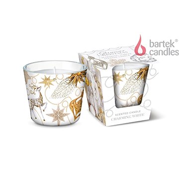 BARTEK CANDLES Charming White 115 g (5901685072069)