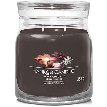 YANKEE CANDLE Signature 2 knoty Black Coconut368 g (5038581125039)