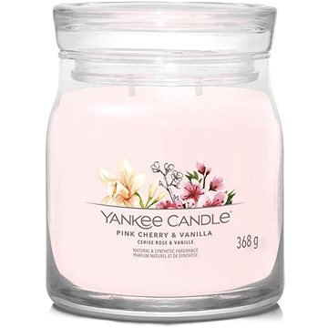 YANKEE CANDLE Signature 2 knoty Pink Cherry & Vanilla368 g (5038581129273)