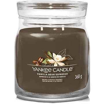 YANKEE CANDLE Signature 2 knoty Vanilla Bean Espresso 368 g (5038581125091)