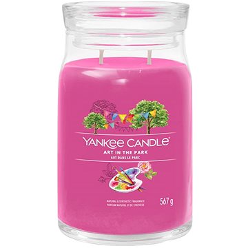 YANKEE CANDLE Signature sklo 2 knoty Art in the Park 567 g (5038581151076)