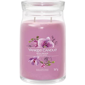 YANKEE CANDLE Signature sklo 2 knoty Wild Orchid 567 g (5038581128863)