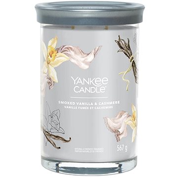 YANKEE CANDLE Signature 2 knoty Smoked Vanilla & Cashmere 567 g (5038581143095)