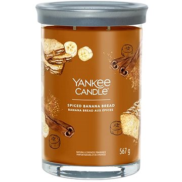 YANKEE CANDLE Signature 2 knoty Spiced Banana Bread 567 g (5038581143132)