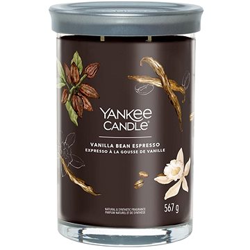 YANKEE CANDLE Signature 2 knoty Vanilla Bean Espresso 567 g (5038581143682)