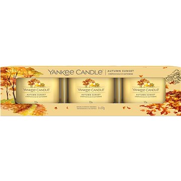 YANKEE CANDLE Autumn Sunset 3× 37 g (5038581125176)