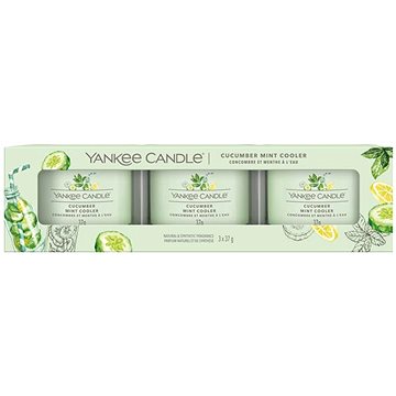 YANKEE CANDLE Cucumber Mint Cooler 3× 37 g (5038581149691)