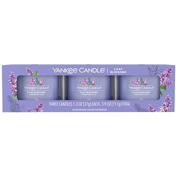 YANKEE CANDLE Lilac Blossoms 3× 37 g (5038581130378)