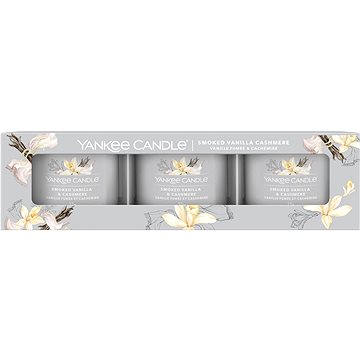 YANKEE CANDLE Smoked Vanilla & Cashmere 3× 37 g (5038581125404)