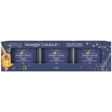 YANKEE CANDLE Twilight Tunes 3× 37 g (5038581149707)