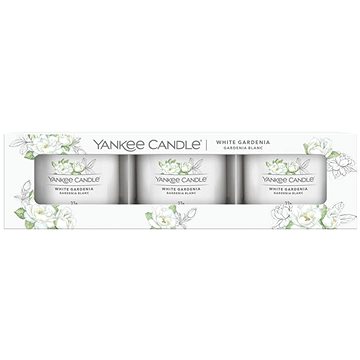YANKEE CANDLE White Gardenia 3× 37 g (5038581125503)