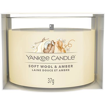 YANKEE CANDLE Soft Wool & Amber 37 g (5038581141107)