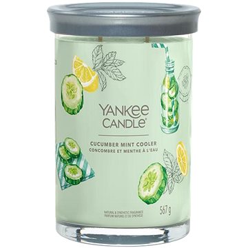 YANKEE CANDLE Signature 2 knoty Cucumber Mint Cooler 567 g (5038581151229)