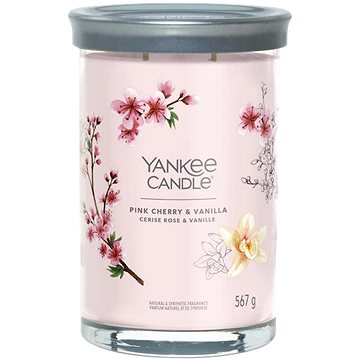 YANKEE CANDLE Signature 2 knoty Pink Cherry & Vanilla 567 g (5038581143507)