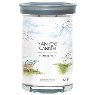 YANKEE CANDLE Signature 2 knoty Clean Cotton 567 g (5038581143309)