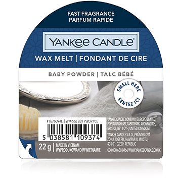 YANKEE CANDLE Baby Powder 22 g (5038581109374)