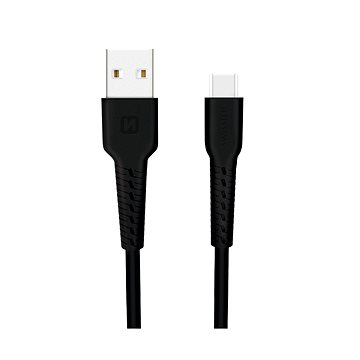Swissten datový kabel USB-C 1m černý (71505530)