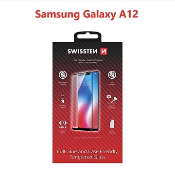 Swissten Case Friendly pro Samsung Galaxy A12 černé (54501785)