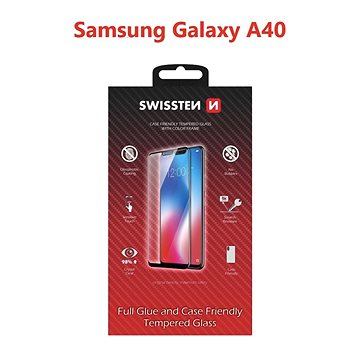 Swissten Case Friendly pro Samsung Galaxy A40 černé (54501702)