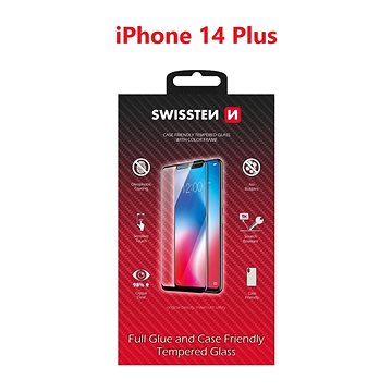 Swissten Case Friendly pro Apple iPhone 14 Plus černé (54501824)
