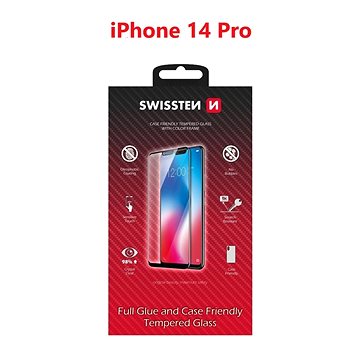 Swissten Case Friendly pro Apple iPhone 14 Pro Max černé (54501826)