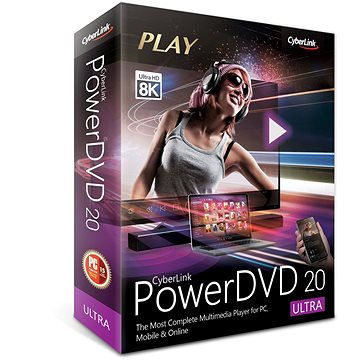 Cyberlink PowerDVD 20 Ultra (elektronická licence) (cybepowultra2)