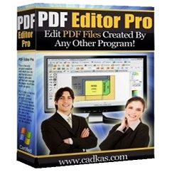 PDF Editor PRO 5 (elektronická licence) (CADPDFEP5)