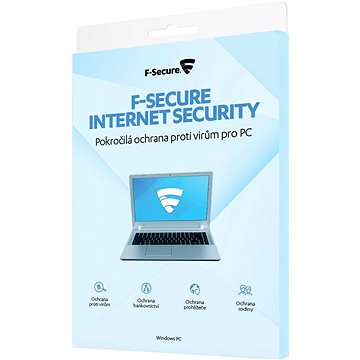 F-Secure INTERNET SECURITY pro 3 zařízení na 1 rok (elektronická licence) (FCIPOB1N003G1)