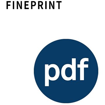 PdfFactory Standard pro 1 PC (elektronická licence) (PDF_FAC_STD_CZ_SK)