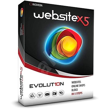 WebSite X5 Evolution (elektronická licence) (webevo5)
