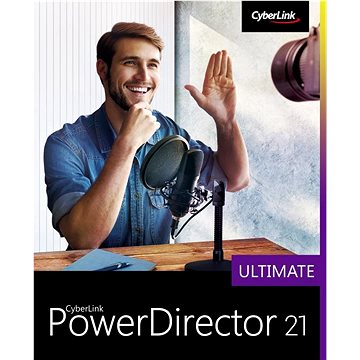 CyberLink PowerDirector 21 Ultimate (elektronická licence) (Cybepowdirultim21)