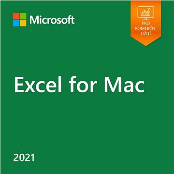 Microsoft Excel LTSC for Mac 2021 (elektronická licence) (DG7GMGF0D7CZ)