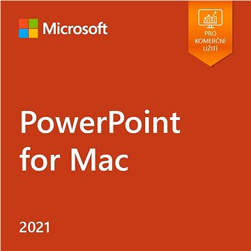 Microsoft PowerPoint LTSC for Mac 2021 (elektronická licence) (DG7GMGF0D7CV)