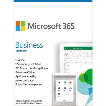 Microsoft 365 Business Standard CZ (elektronická licence) (KLQ-00211)