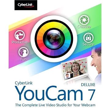 Cyberlink YouCam 7 Deluxe (elektronická licence) (cybeyoudel7)