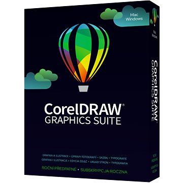 CorelDRAW Graphics Suite 365 Renewal, Win (elektronická licence) (LCCDGSSUBREN11)