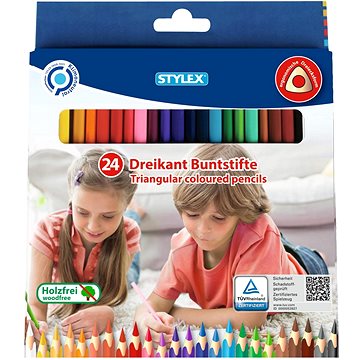 STYLEX Pastelky 24 barev (26004)