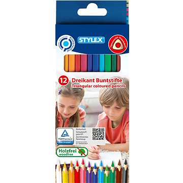 STYLEX Pastelky 12 barev (25088)