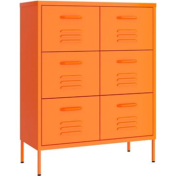 Zásuvková skříň oranžová 336147 (336147)
