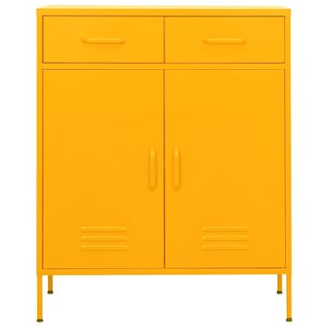 Úložná skříň hořčicově žlutá 336155 (336155)