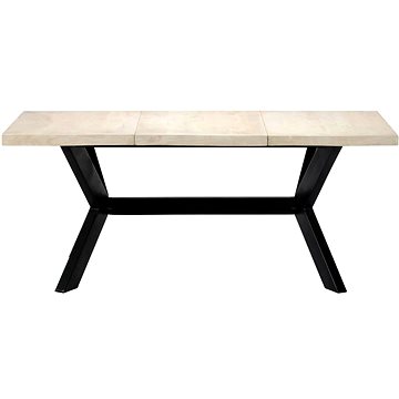 Jídelní stůl bílý 180 × 90 × 75, 247431 (247431)