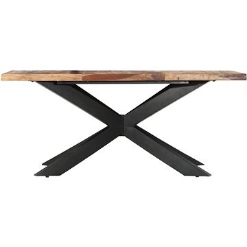 Jídelní stůl 180 × 90 × 76 cm masivní sheeshamové dřevo, 285965 (285965)