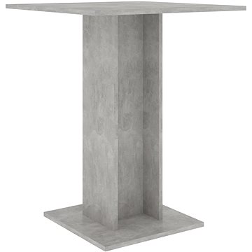 Bistro stolek betonově šedý 60 × 60 × 75 cm, 802106 (802106)