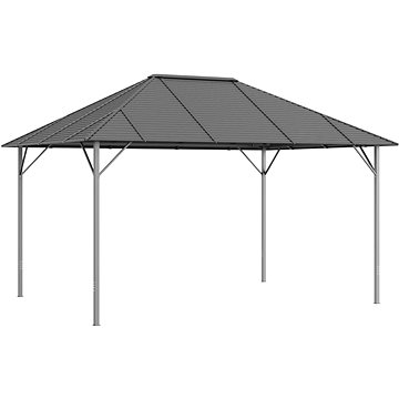SHUMEE se střechou 4 × 3 m antracitový (315249)
