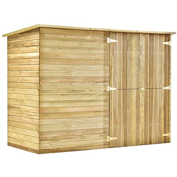 SHUMEE Domek zahradní, dřevěný 232 × 110 × 170 cm (3059875)