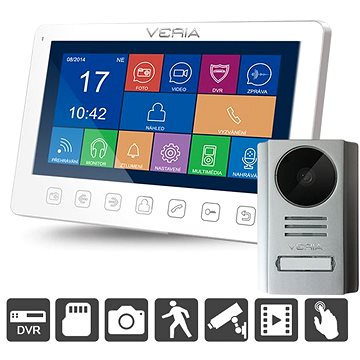 SET videotelefonu VERIA 7076B + VERIA 229 (S-7076B-229)