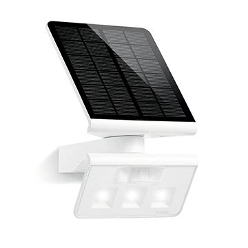 STEINeL 671006 - Solární senzorový LED-reflektor XSolar L-S 0,5W/LED bílá IP44 (49478)