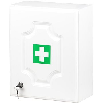 Nástěnná lékárnička LUX velká prázdná - bílá (9704340)